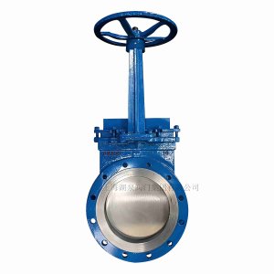 手動刀閘閥DN65，DN80，DN150鑄鋼10公斤