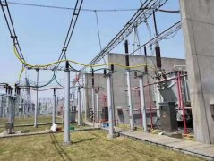卡扣式護套變電站應用